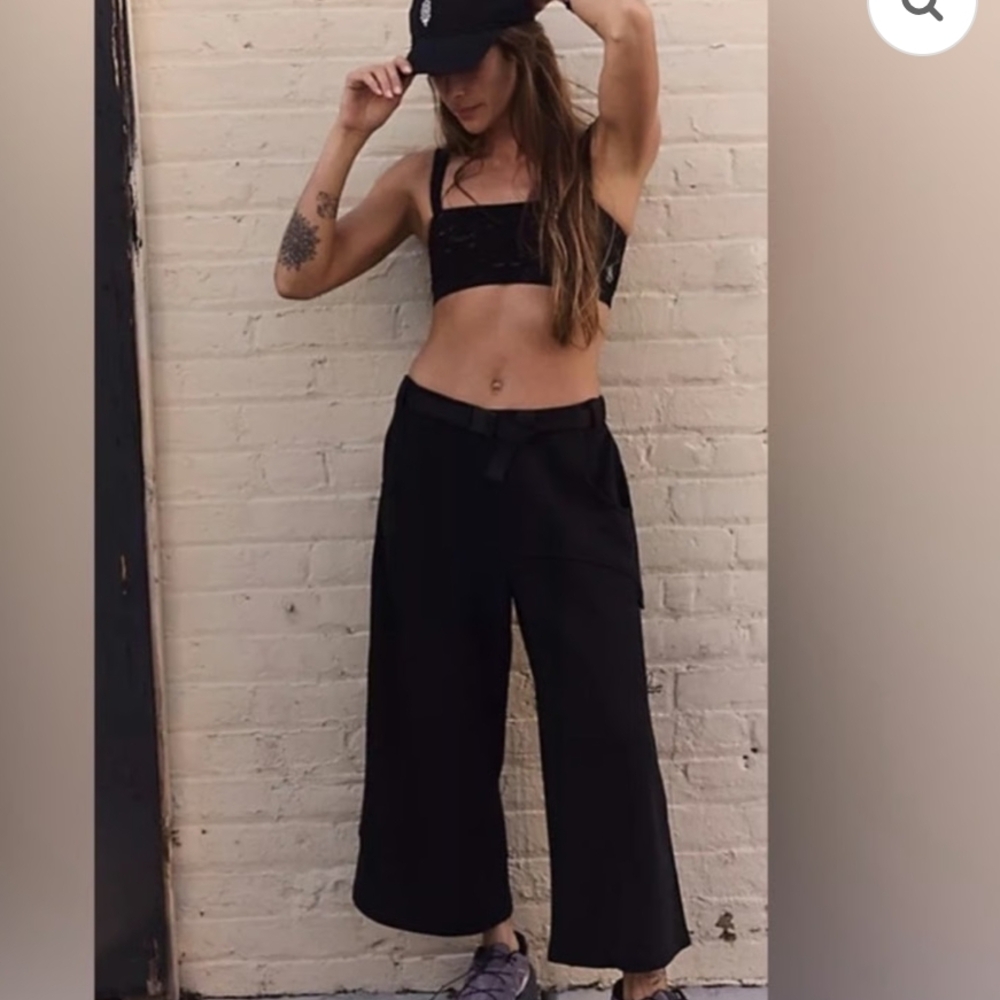 FP Movement by Free People Black Cropped Pants - Picture 2 of 11